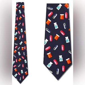 Three Rooker Pharmacist/Pill tie NWOT